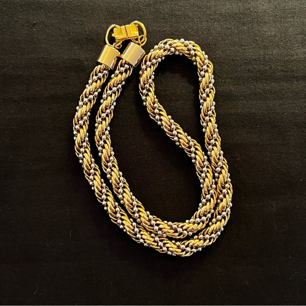 Heavy Rope Chain Necklace - Picture 1 of 12